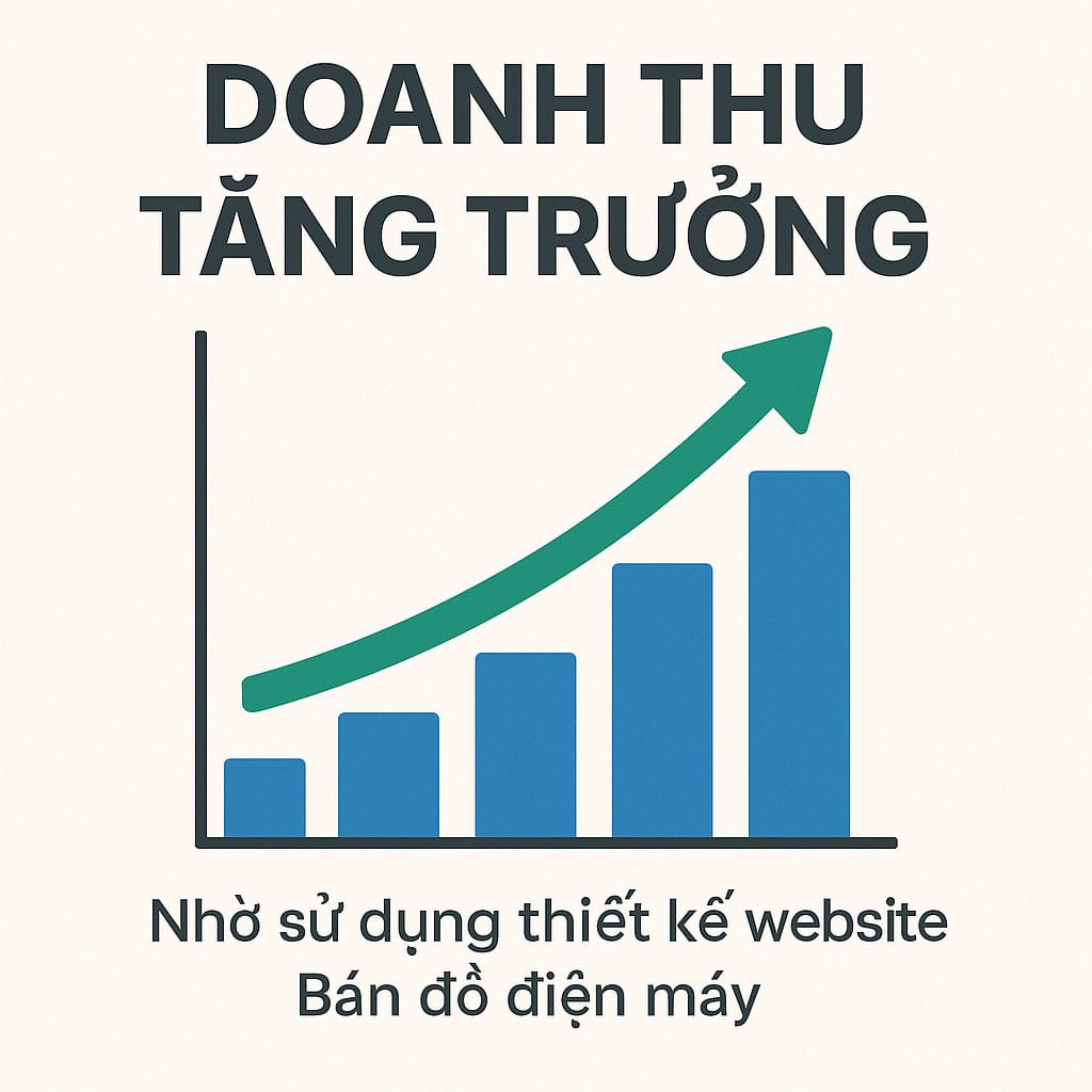 Thiết Kế Website Bán Đồ Điện Máy Chuẩn SEO – Giao Diện Đẹp, Tối Ưu Chuyển Đổi