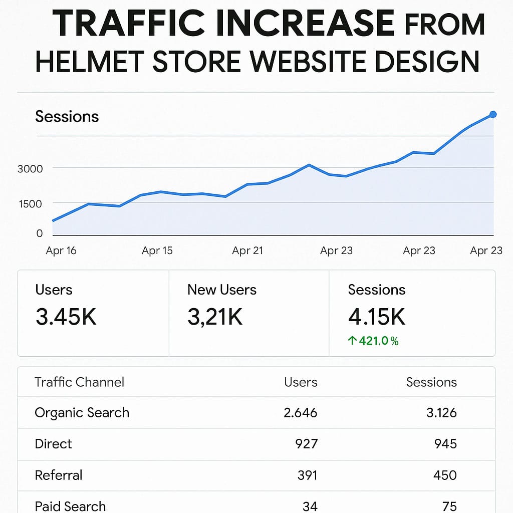 Thiết Kế Website Bán Đồ Mũ Bảo Hiểm Chuẩn SEO – Giao Diện Đẹp