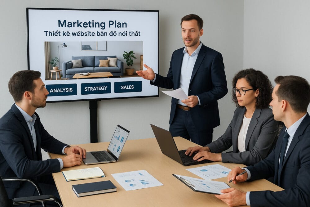 Thiết kế website bán đồ nội thất – Nâng cấp cửa hàng sang trực tuyến