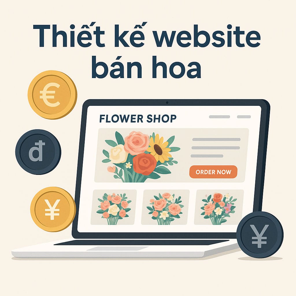 Thiết Kế Website Bán Hoa Chuẩn SEO – Tăng Doanh Số Online Hiệu Quả
