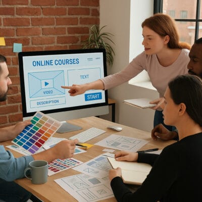 Thiết kế website bán khoá học online – Ngành giáo dục hiện đại