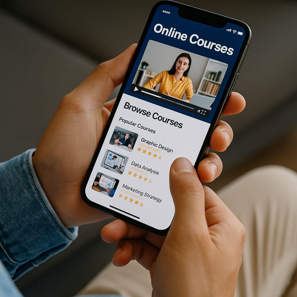 Thiết kế website bán khoá học online – Ngành giáo dục hiện đại
