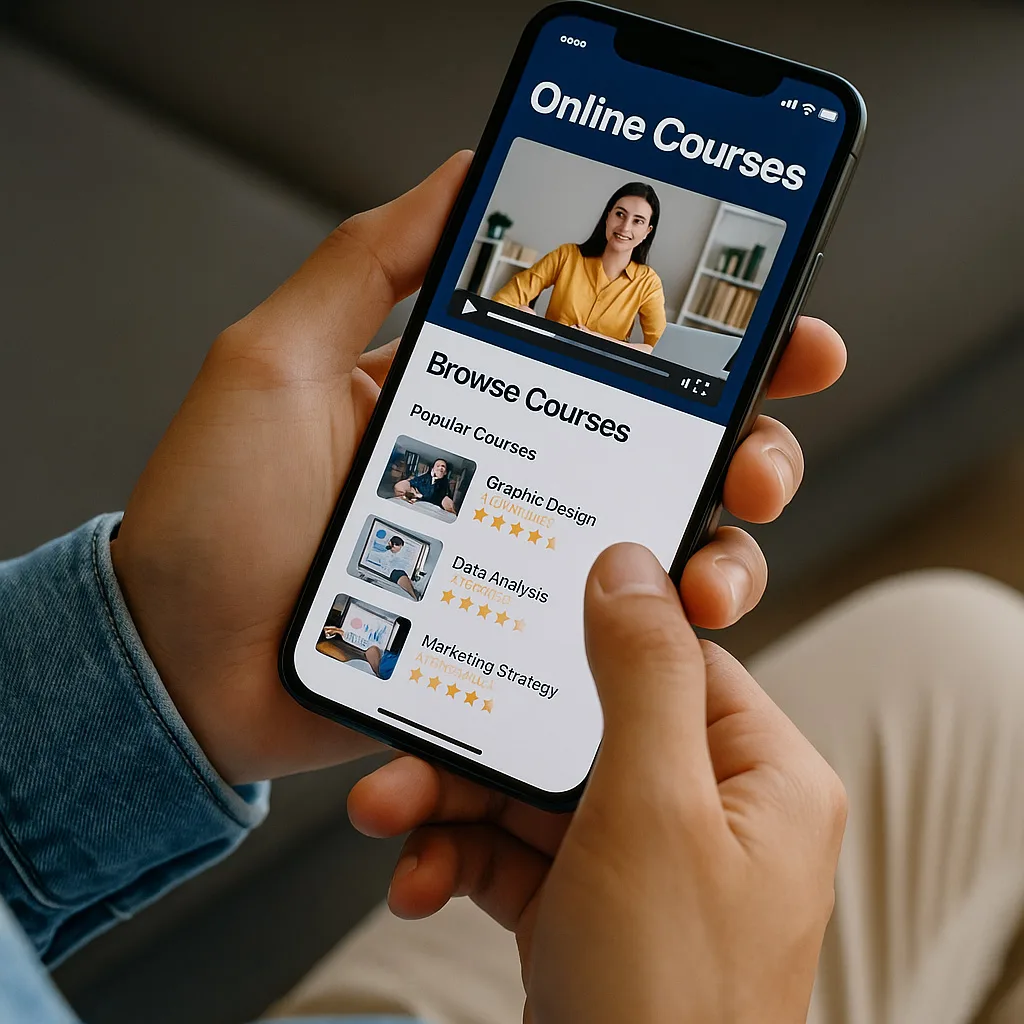 Thiết kế website bán khoá học online – Ngành giáo dục hiện đại