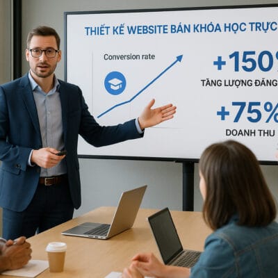 Thiết Kế Website Bán Khóa Học Trực Tuyến Chuẩn SEO