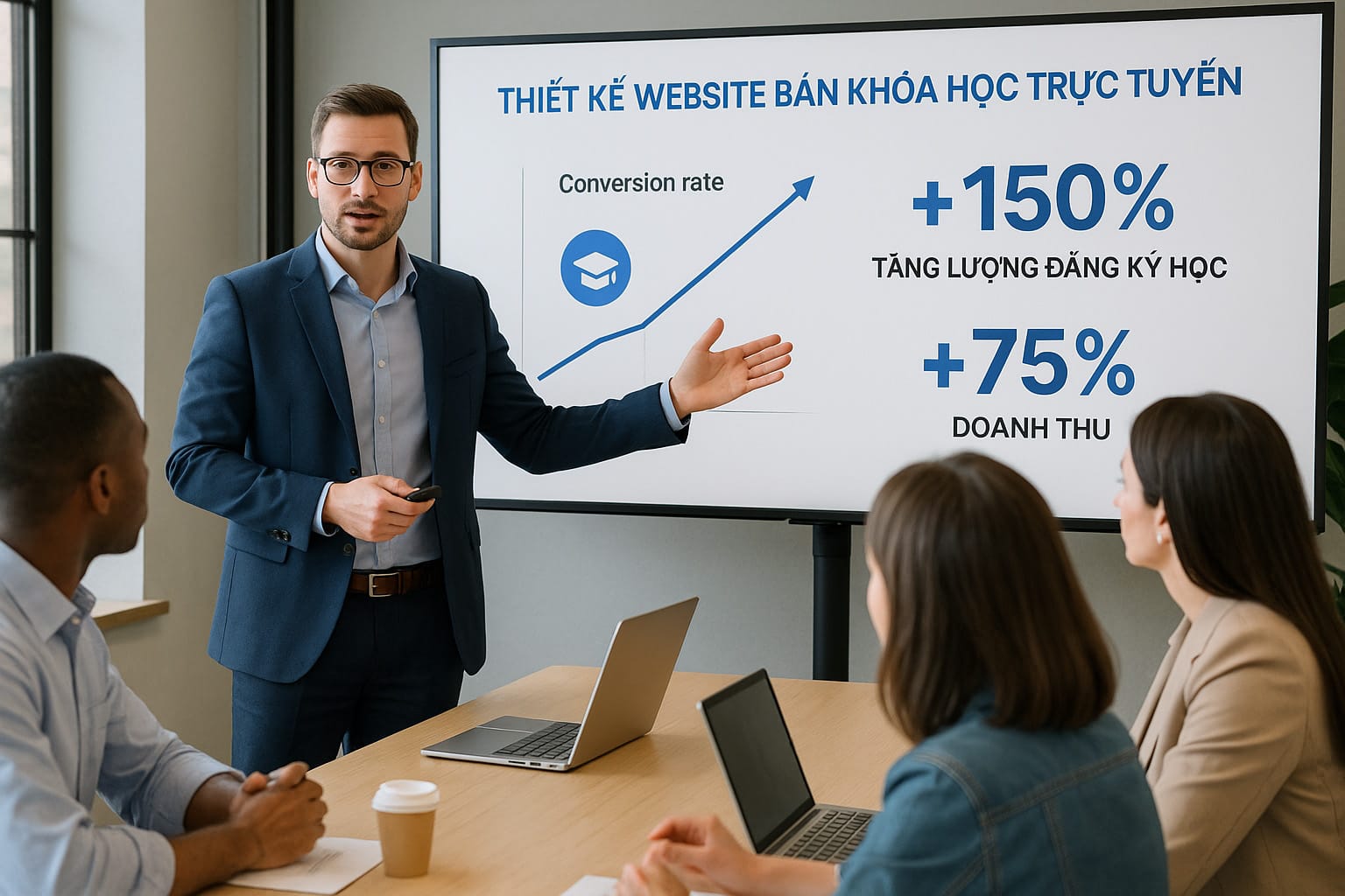 Thiết Kế Website Bán Khóa Học Trực Tuyến Chuẩn SEO