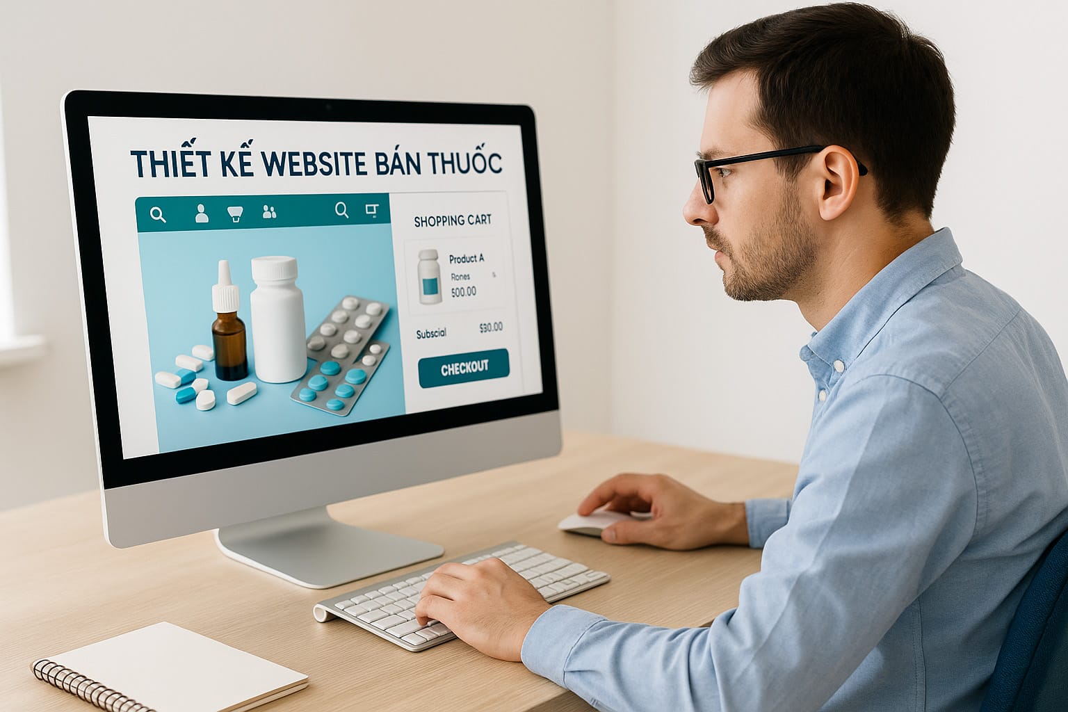 Thiết kế website bán thuốc – Bước đi chiến lược trong thời đại số