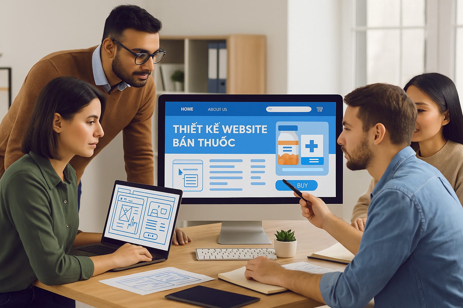 Thiết Kế Website Bán Thuốc Chuyên Nghiệp Bứt Phá Doanh Số