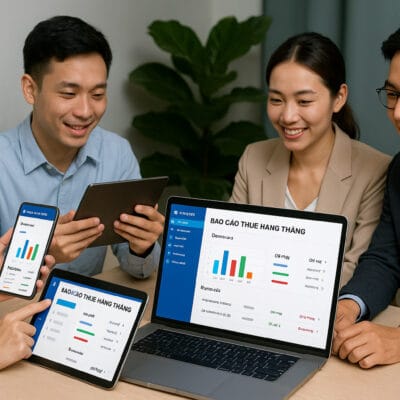 Thiết kế website báo cáo thuế hàng tháng – Nâng tầm thương hiệu