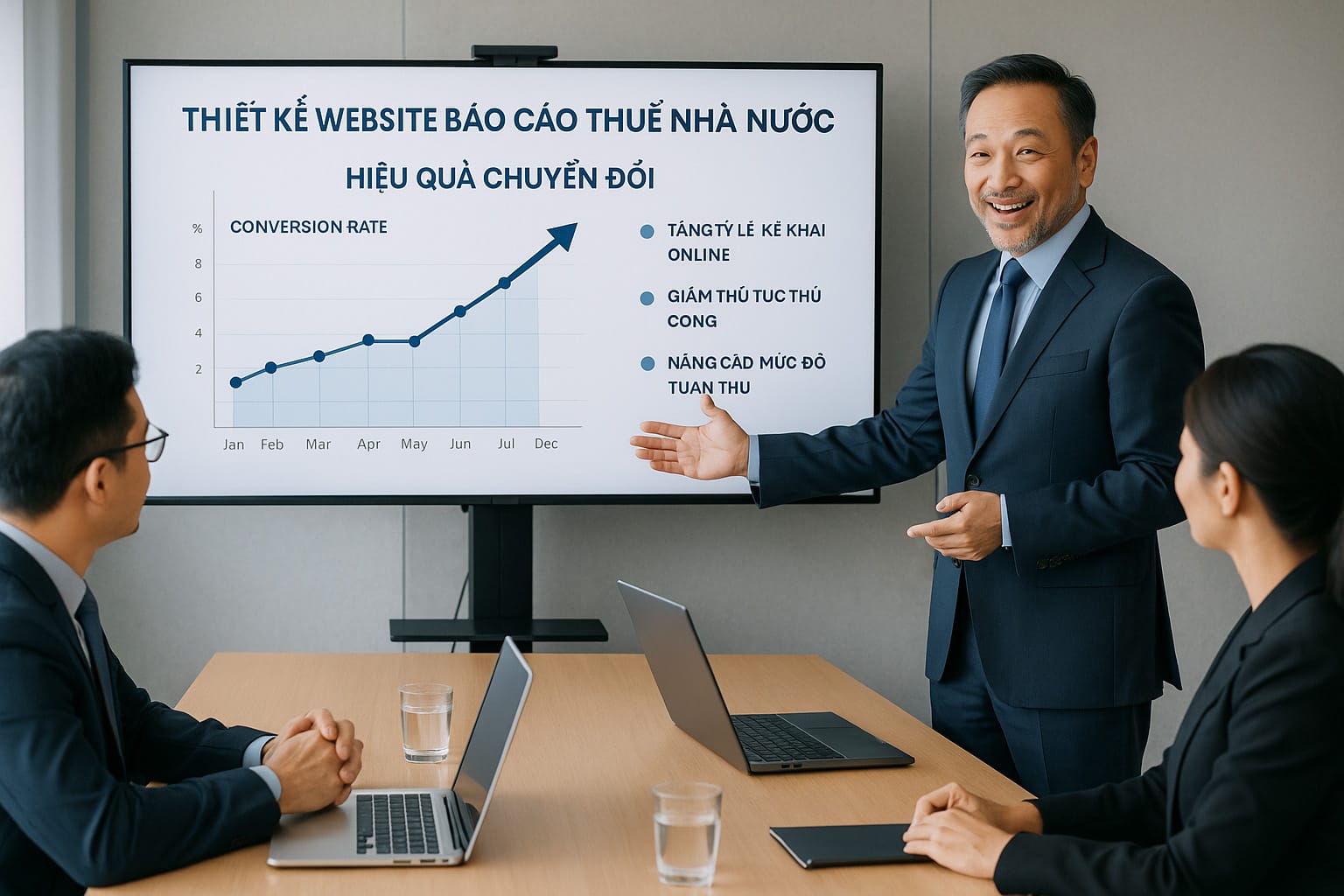 Thiết kế website báo cáo thuế nhà nước – Tối ưu quy trình doanh nghiệp