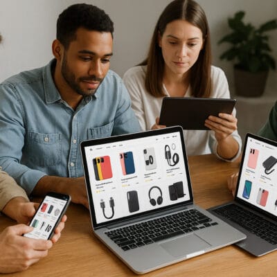 Thiết Kế Website Buôn Các Phụ Kiện Điện Thoại Chuẩn SEO