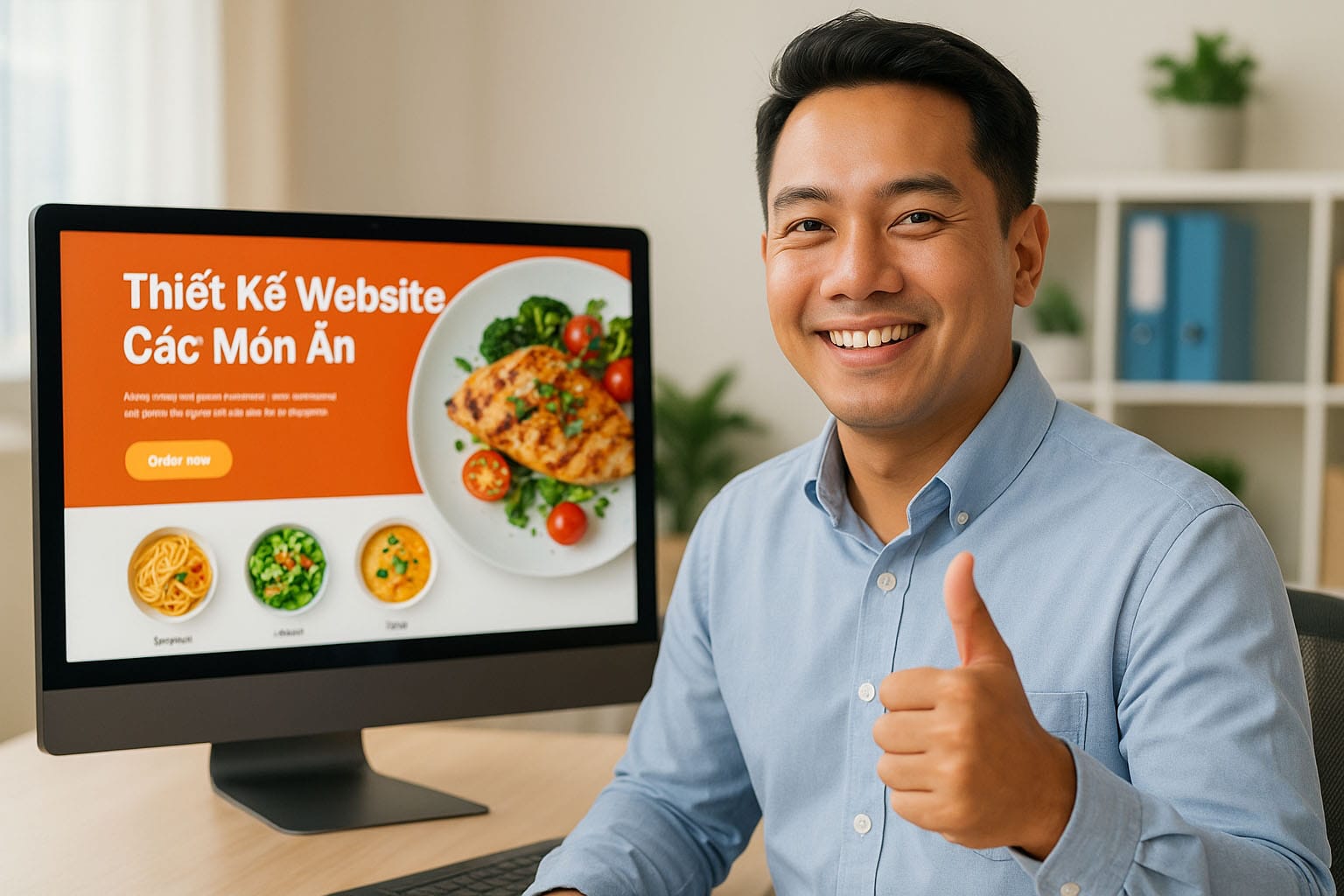 Thiết Kế Website Các Món Ăn Chuẩn SEO – Tối Ưu Hiển Thị Thực Đơn