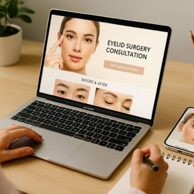 Thiết kế Website Cắt Mí Mắt Chuẩn SEO – Tăng Tỷ Lệ Đặt Lịch