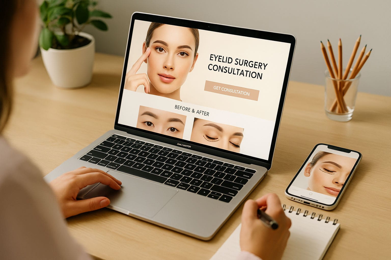 Thiết kế Website Cắt Mí Mắt Chuẩn SEO – Tăng Tỷ Lệ Đặt Lịch