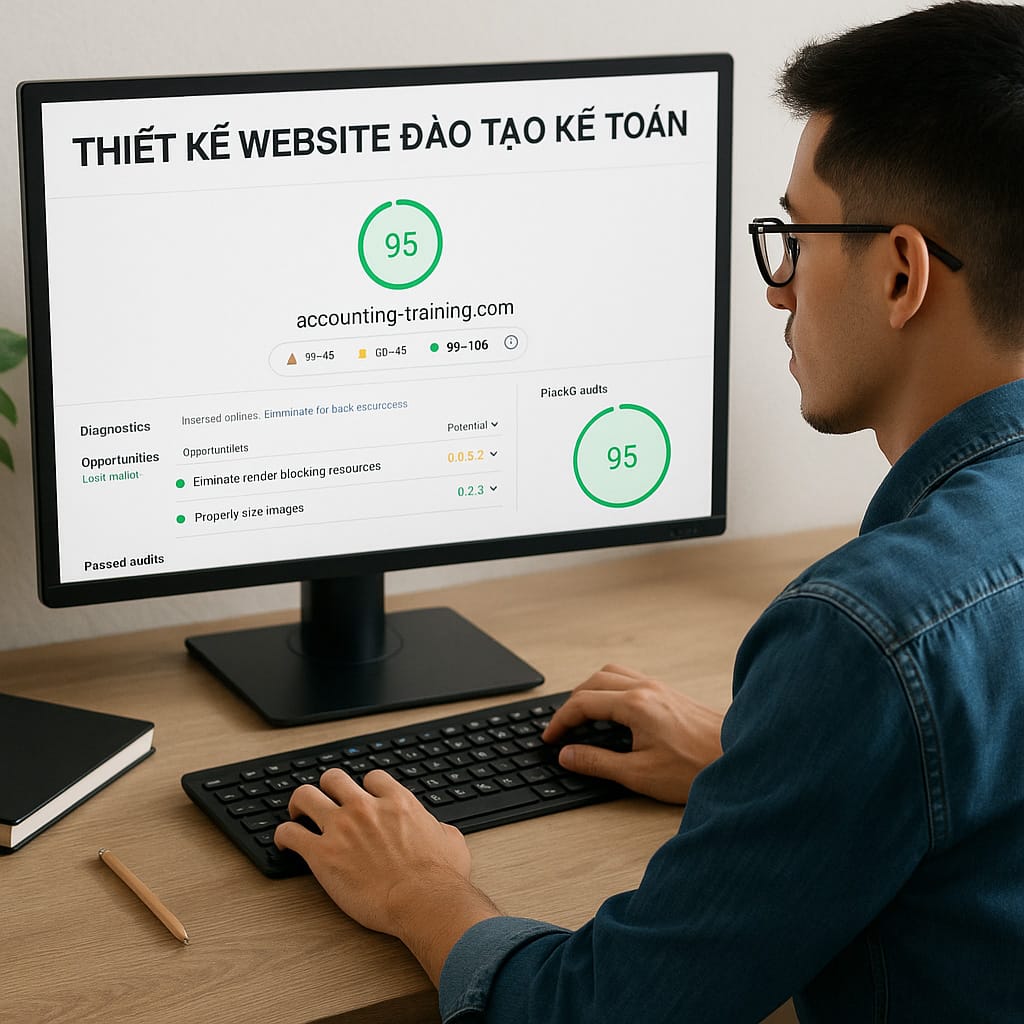 Thiết Kế Website Đào Tạo Kế Toán - Tăng Đơn Hàng & Uy Tín