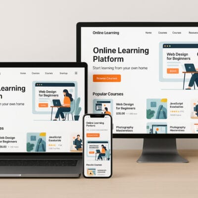 Thiết Kế Website Đào Tạo Online – Giải Pháp Giáo Dục 4.0