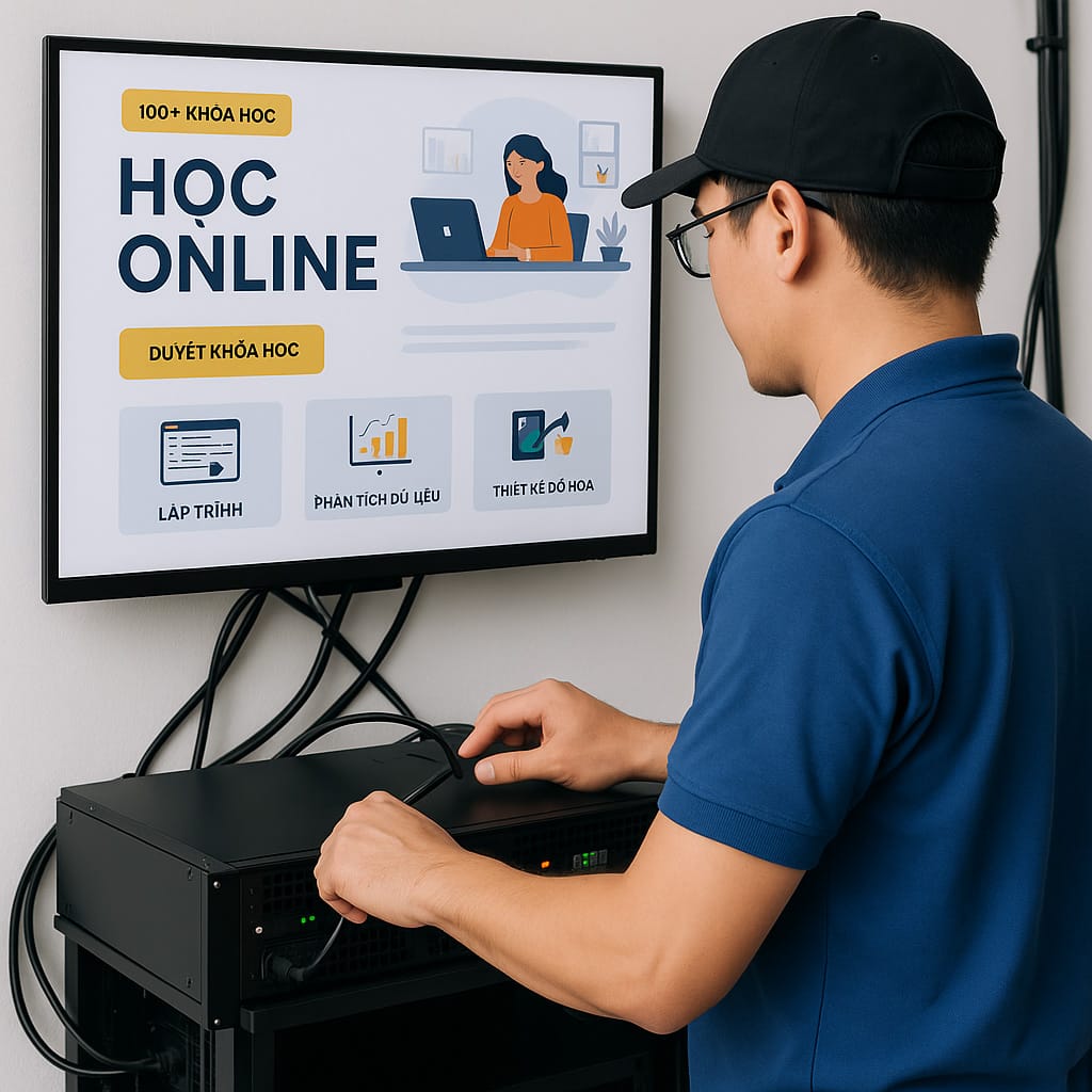 Thiết Kế Website Đào Tạo Online – Giải Pháp Giáo Dục 4.0
