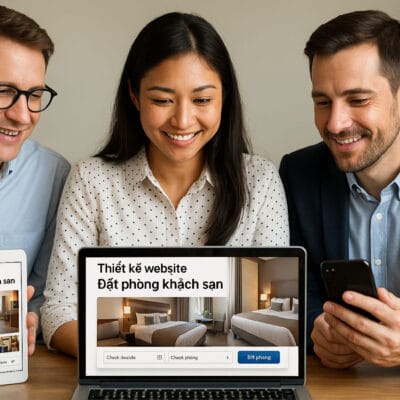 Thiết Kế Website Đặt Phòng Khách Sạn Chuyên Nghiệp, Chuẩn SEO