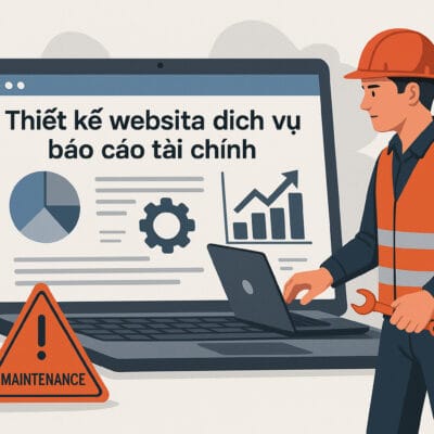 Thiết kế website dịch vụ báo cáo tài chính – Vững vàng tài chính
