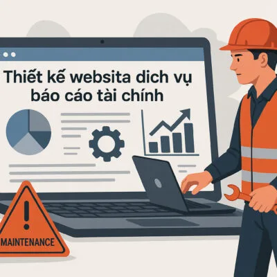 Thiết kế website dịch vụ báo cáo tài chính – Vững vàng tài chính