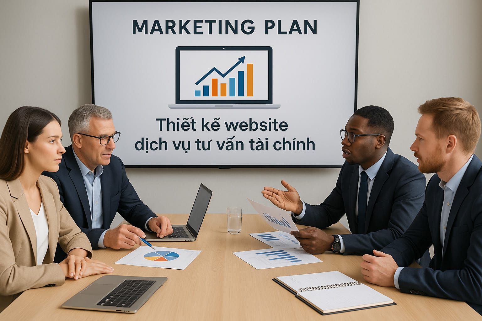 Thiết kế website dịch vụ tư vấn tài chính – Thu hút khách hàng tiềm năng