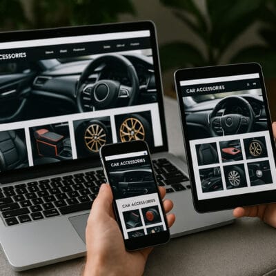 Thiết kế website đồ chơi ô tô – Bứt phá doanh thu cho ngành phụ kiện