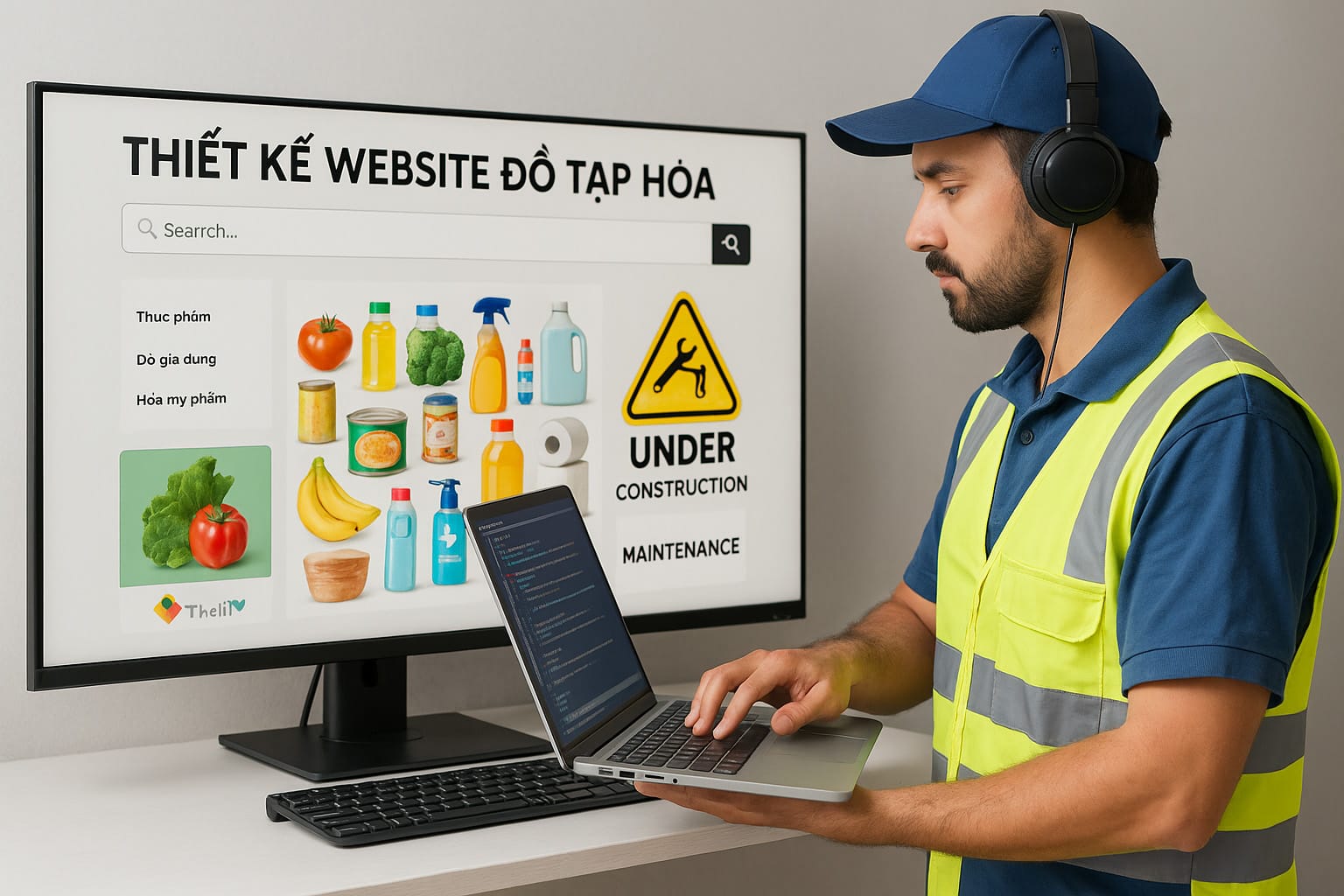 Thiết Kế Website Đồ Tạp Hóa – Tăng Doanh Số Bán Hàng