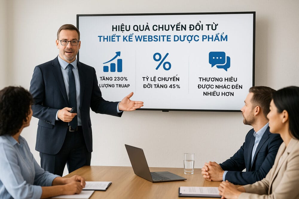 Thiết Kế Website Dược Phẩm – Vươn Xa Trên Nền Tảng Số