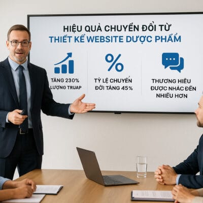 Thiết Kế Website Dược Phẩm – Vươn Xa Trên Nền Tảng Số