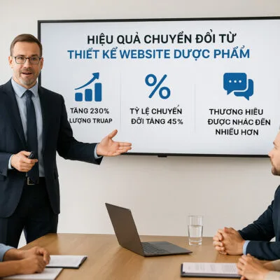 Thiết Kế Website Dược Phẩm – Vươn Xa Trên Nền Tảng Số