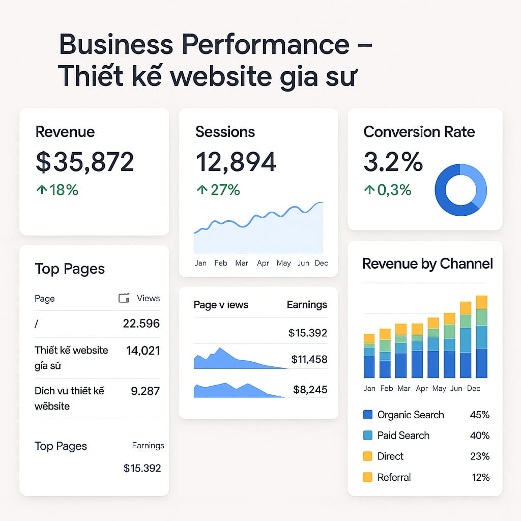 Thiết kế website gia sư – Giải pháp thu hút học viên hiệu quả