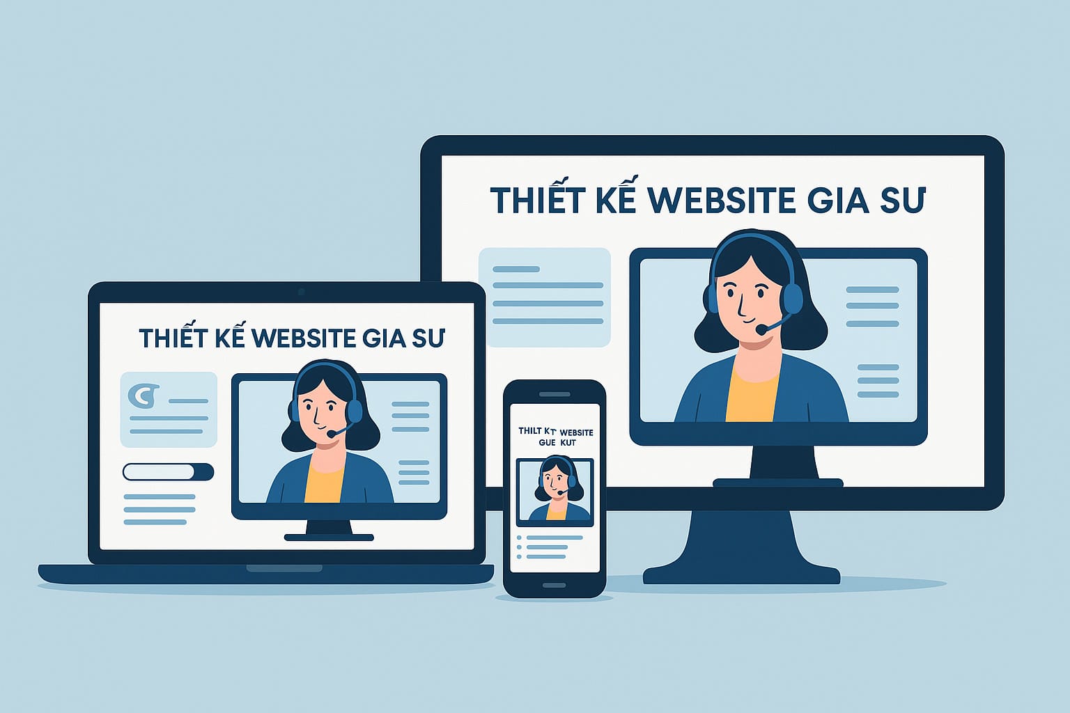 Thiết kế website gia sư – Giải pháp thu hút học viên hiệu quả