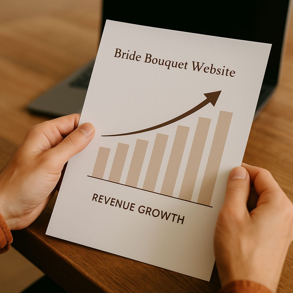 Thiết Kế Website Hoa Cô Dâu – Giao Diện Cảm Xúc, Tăng Đơn Hàng Cưới