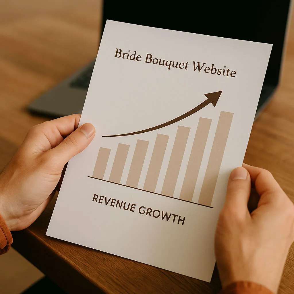 Thiết Kế Website Hoa Cô Dâu – Giao Diện Cảm Xúc, Tăng Đơn Hàng Cưới