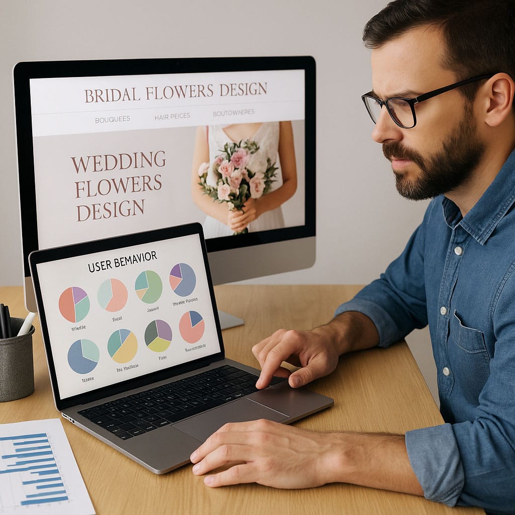 Thiết Kế Website Hoa Cô Dâu – Giao Diện Cảm Xúc, Tăng Đơn Hàng Cưới