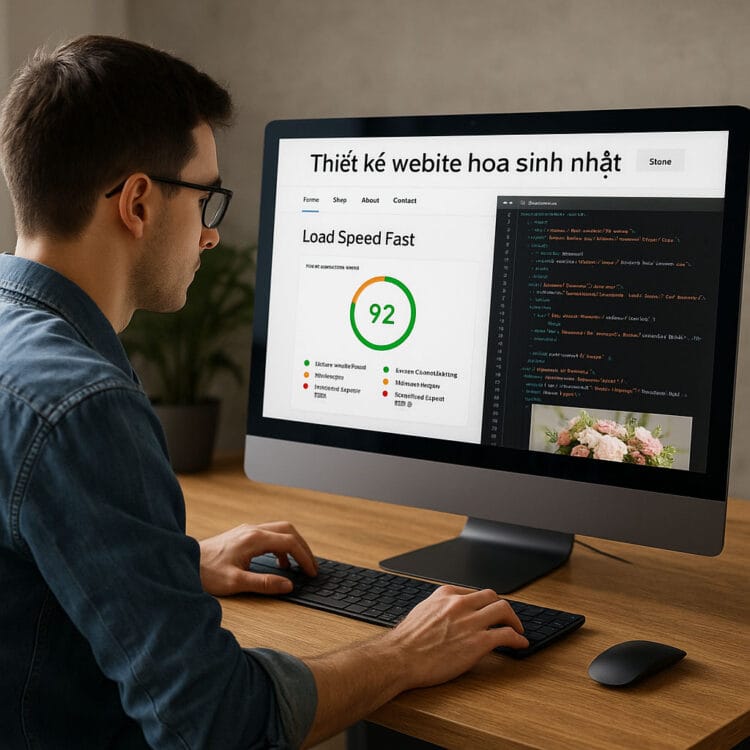Thiết Kế Website Hoa Sinh Nhật – Giao Diện Đẹp, Bán Hàng Hiệu Quả