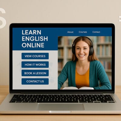 Thiết kế website học tiếng Anh – Nền tảng bứt phá trong thời đại số