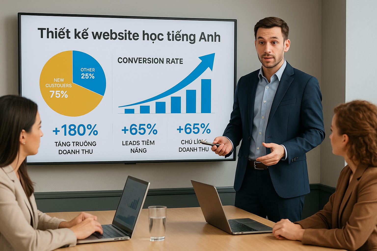 Thiết kế website học tiếng Anh – Nền tảng bứt phá trong thời đại số