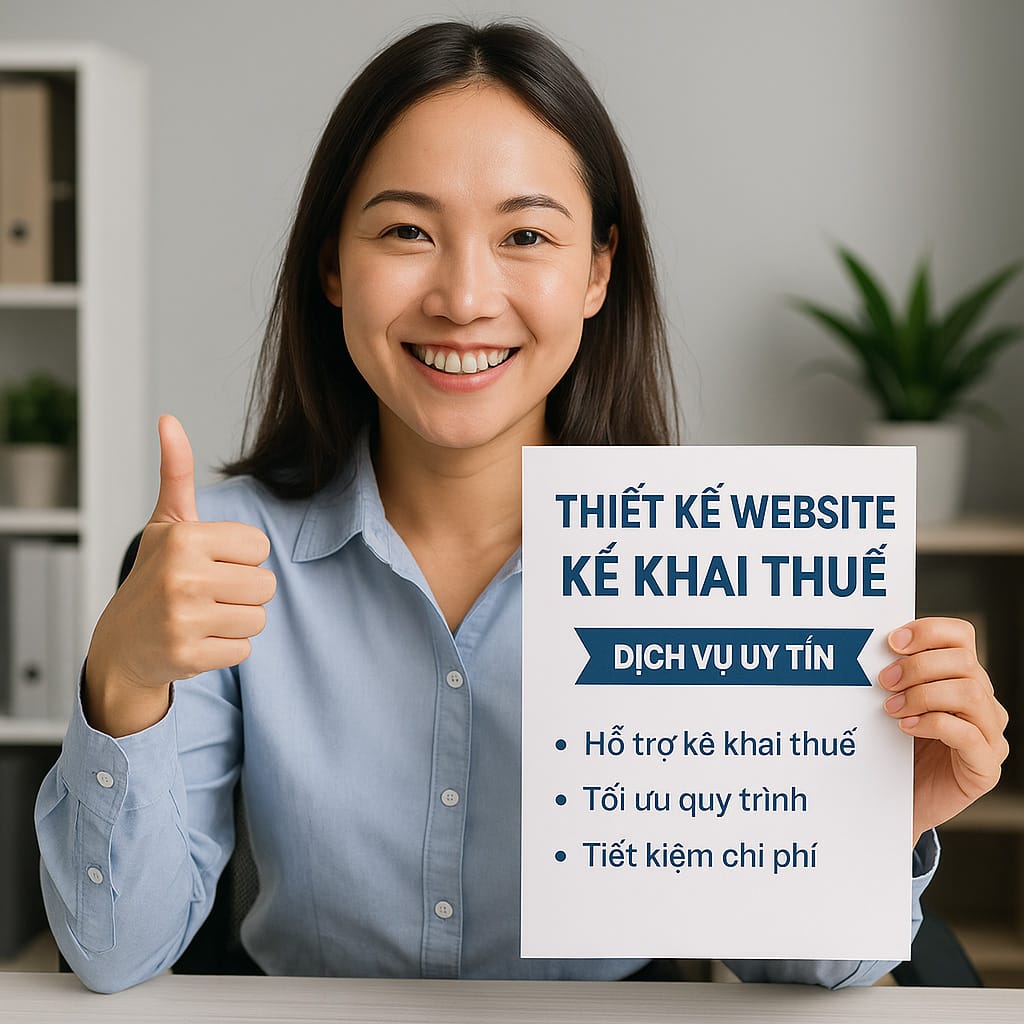 Thiết Kế Website Kê Khai Thuế Chuẩn SEO | Giao Diện Chuyên Nghiệp