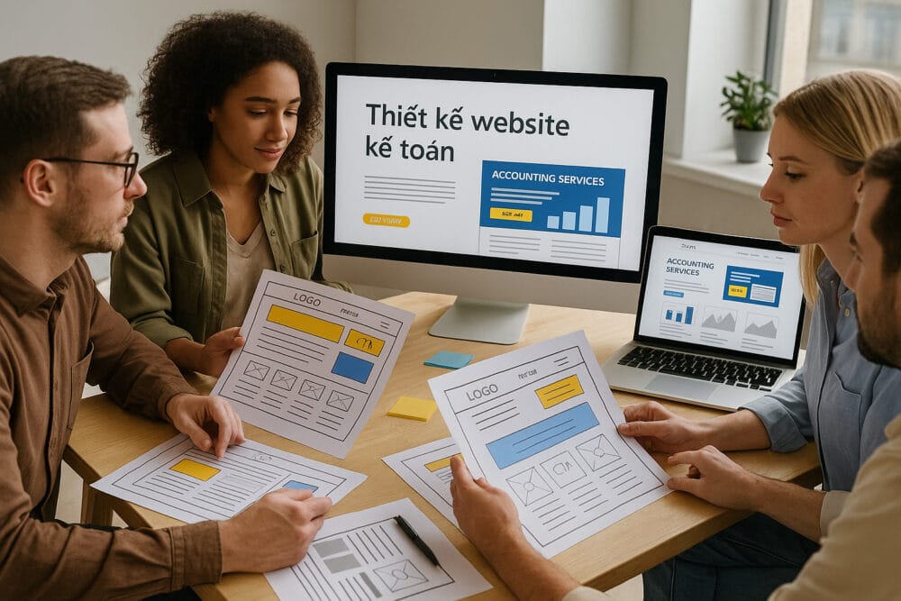 Thiết Kế Website Kế Toán Chuẩn SEO – Giao Diện Chuyên Nghiệp