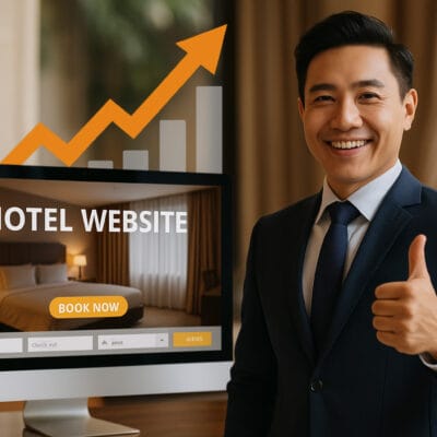 Thiết kế website khách sạn – Doanh thu từ đặt phòng trực tuyến