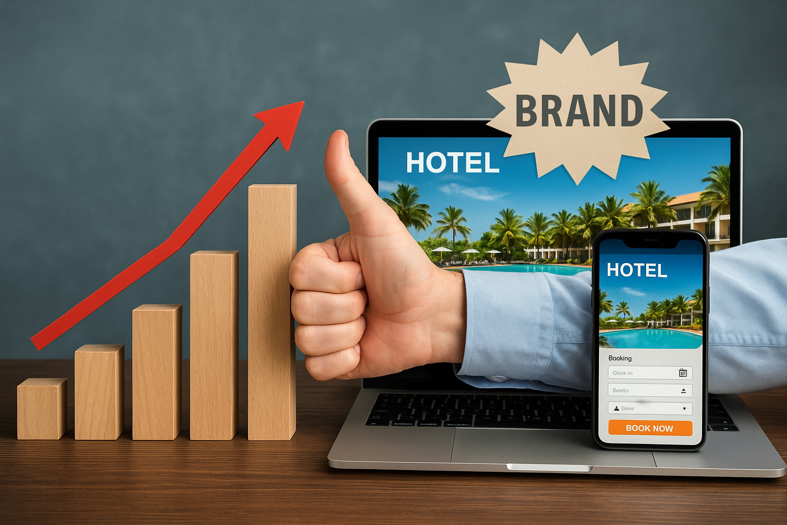 Thiết kế website khách sạn – Tăng tỉ lệ khách đặt phòng