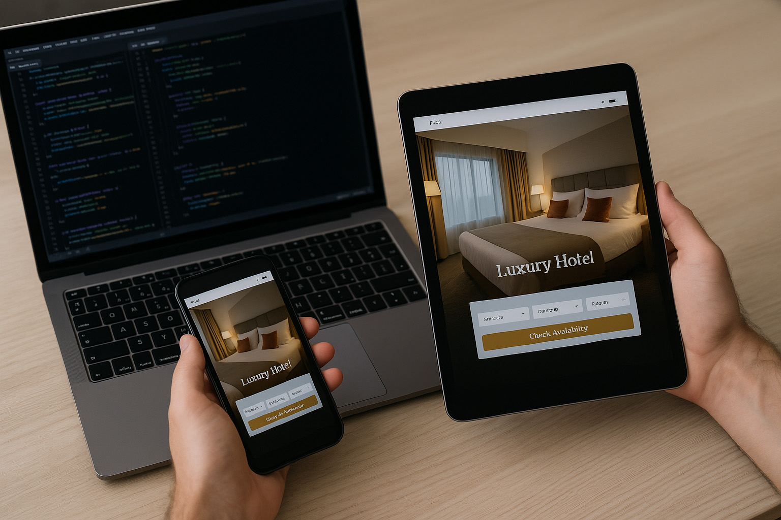 Thiết kế website khách sạn – Tăng tỉ lệ khách đặt phòng