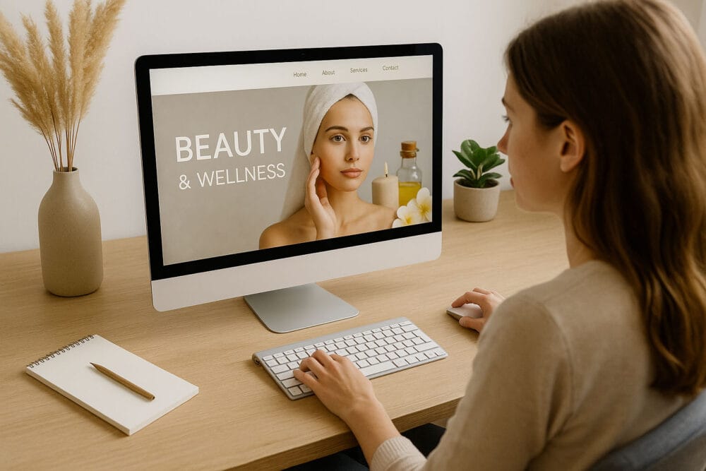Thiết kế website Làm Đẹp – Thương hiệu chăm sóc sắc đẹp