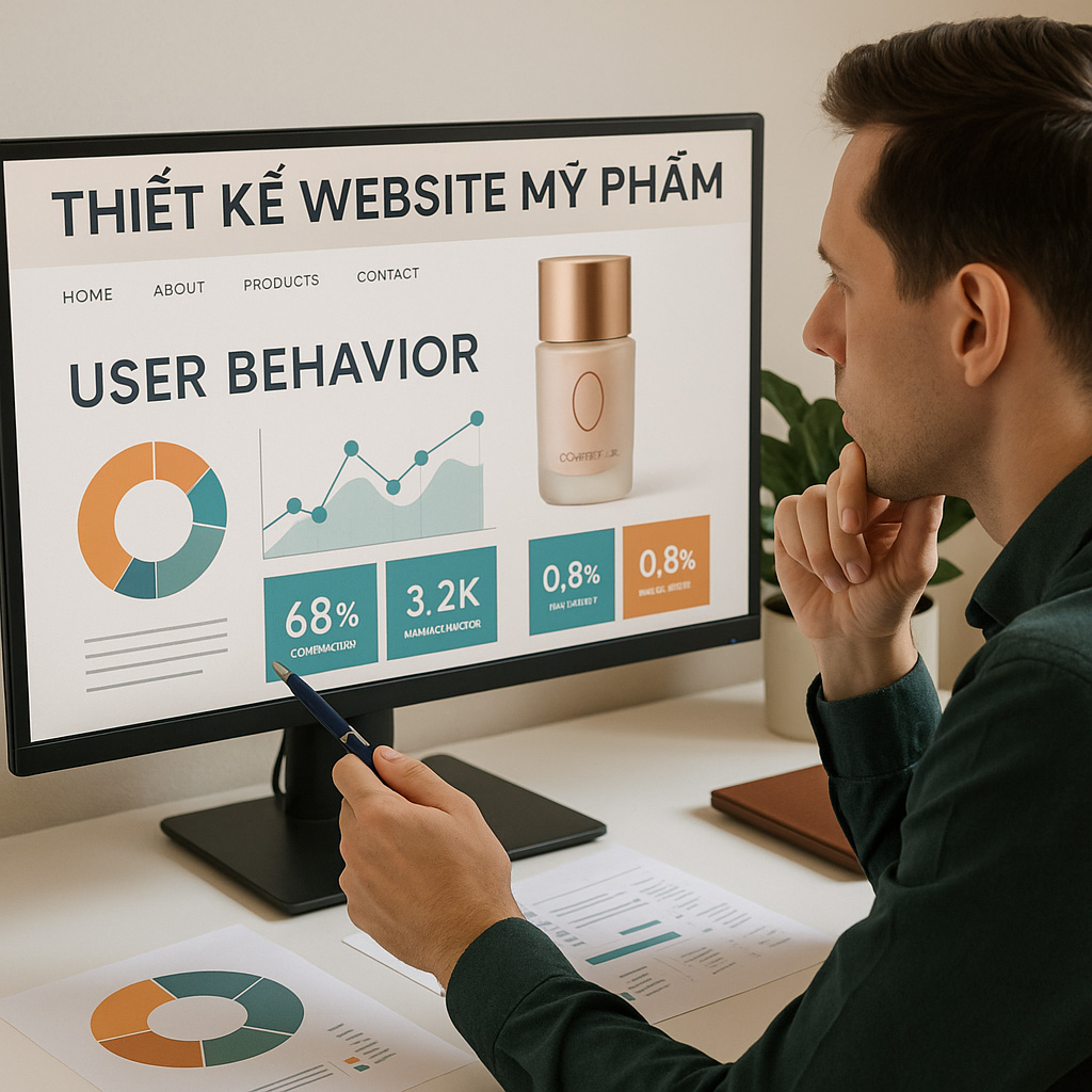 Thiết Kế Website Mỹ Phẩm Chuẩn SEO – Tăng Doanh Số Ngay Hôm Nay