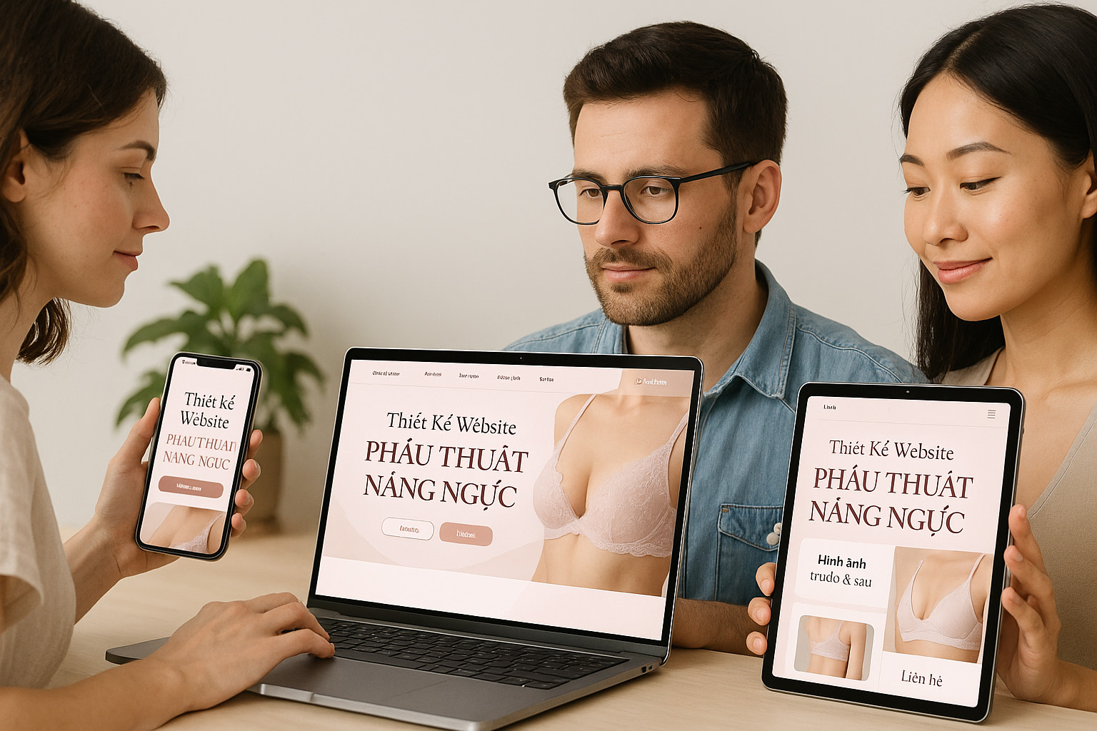 Thiết Kế Website Phẫu Thuật Nâng Ngực – Tăng Chuyển Đổi Dịch Vụ Thẩm Mỹ