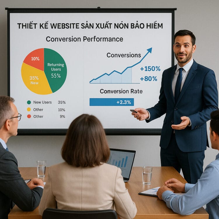 Thiết Kế Website Sản Xuất Nón Bảo Hiểm Chuẩn SEO