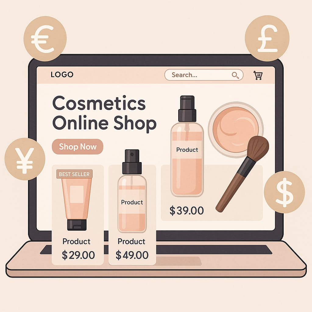 Thiết Kế Website Shop Bán Đồ Mỹ Phẩm – Tăng Doanh Thu Ngay Hôm Nay