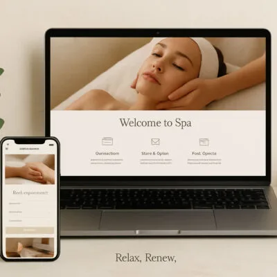 Thiết kế website Spa – Bí quyết chạm tới trái tim khách hàng