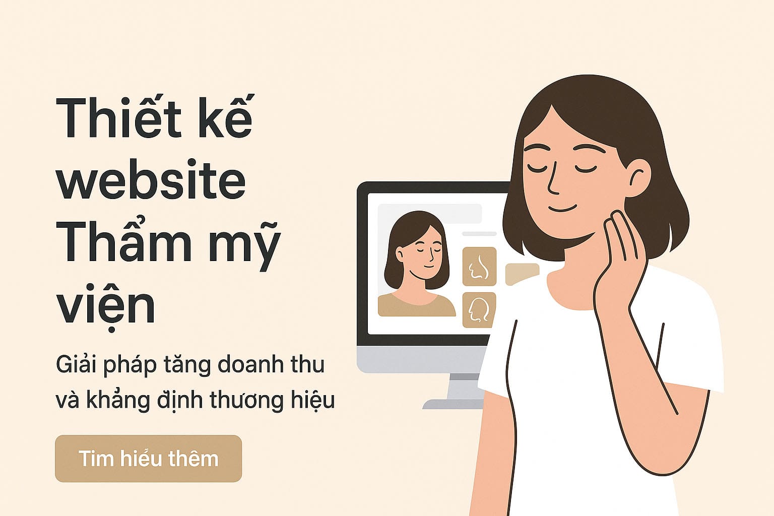 Thiết kế website Thẩm mỹ viện – Khẳng định thương hiệu