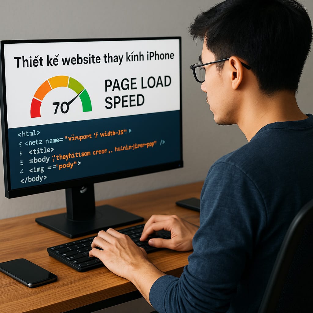 Thiết Kế Website Thay Kính iPhone Chuẩn SEO – Giao Diện Đẹp
